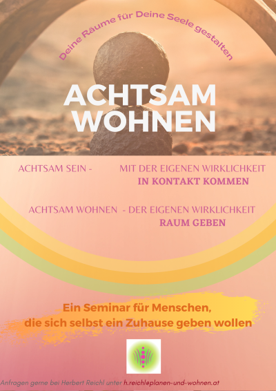 Das Seminar zum Achtsam Wohnen