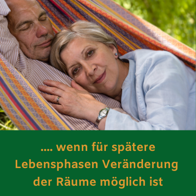 der perfekte Grundriss ermöglicht Veränderungen